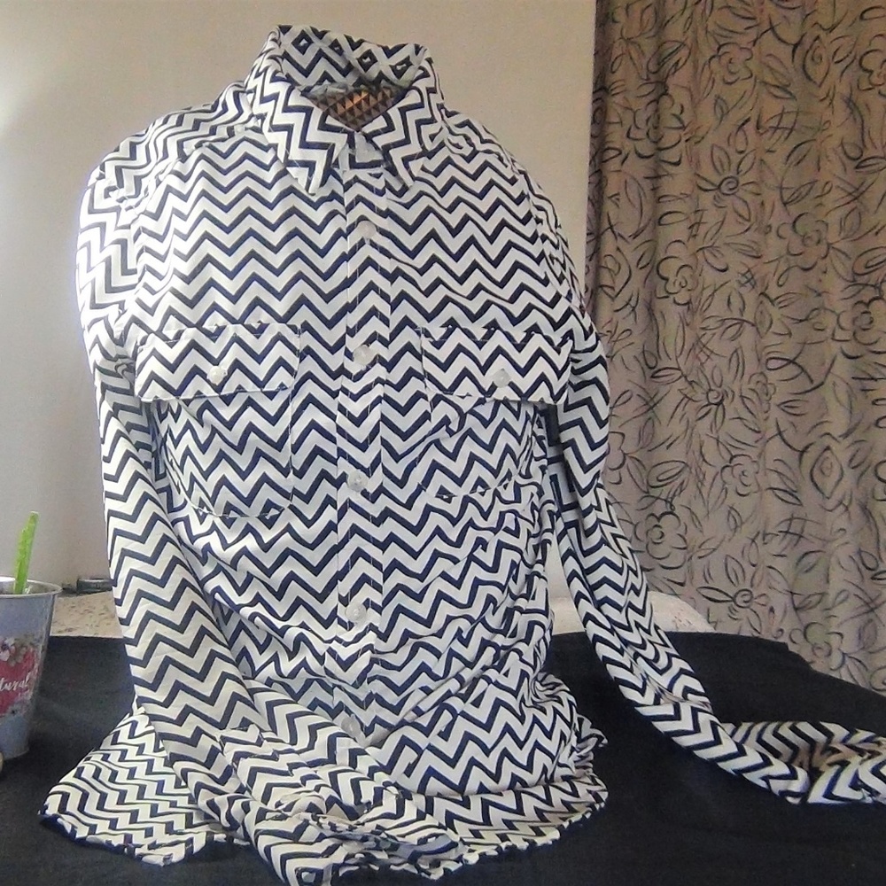American Eagle Outfitters Shirt Blouse Long Sleeve